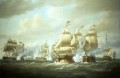 Nicholas Pocock Duckworth s Action off San Domingo 6 February 1806 Naval Battles
